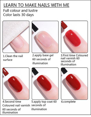 Fashion Design Healthy Non Toxic Gel Nail Polish Kit