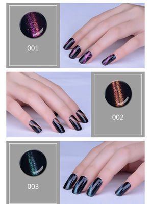 0.27oz Black Owned Non Toxic Nail Polish , Gel Nail Polish Soak Off UV Led