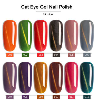 8ml Non Toxic Cruelty Free Nail Polish , Soak Off UV Gel Polish