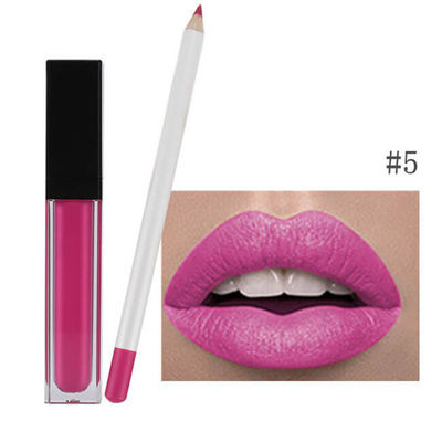 MSDS 8ml 2 In 1 Matte Lip Liner And Lip Gloss Set