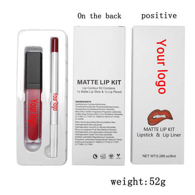 MSDS 12 Colors Private Label Lipstick With Lip Pen