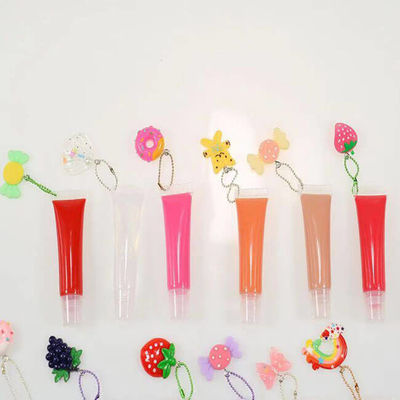 MSDS Private Label Vegan Lip Gloss , Long Lasting Clear Lip Gloss