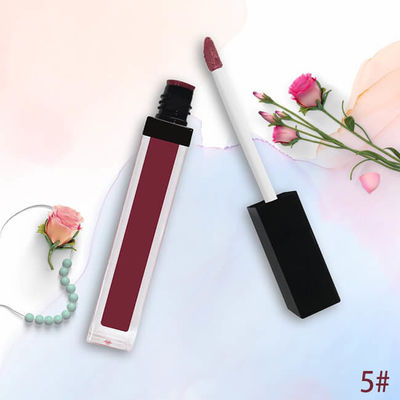 OEM Luxury MSDS Herbal Custom Tubes Matte Lip Gloss