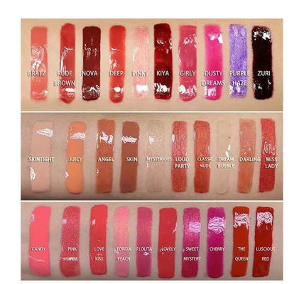 MSDS Makeup Long Lasting Private Label Glitter Lip Gloss