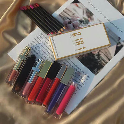 Private Label Waterproof Matte 2 In 1 Lip Gloss