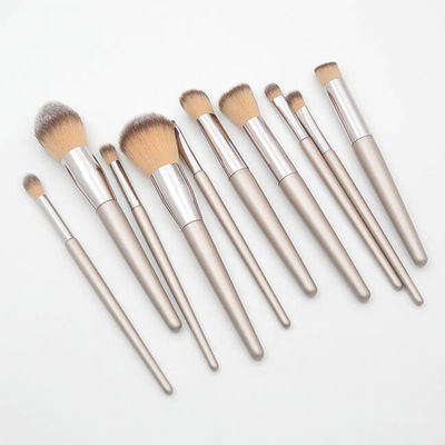 10pcs Synthetic Makeup Brushes Set , Full Makeup Brush Kit