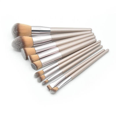 10pcs Synthetic Makeup Brushes Set , Full Makeup Brush Kit