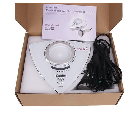 40KHZ Mini RF Skin Beauty Device , Handheld Cavitation Ultrasound And Radiofrequency Machine