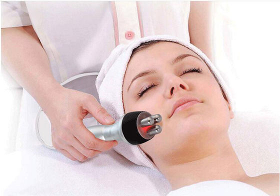 2 In 1 Mini RF Skin Beauty Device , 50Hz Mini RF Face And Body Beauty Device