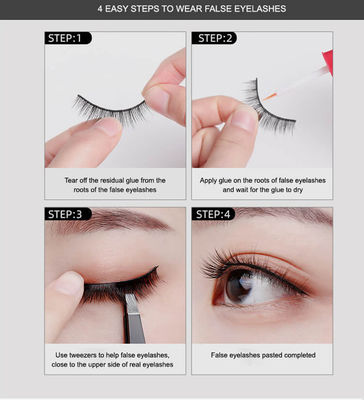 Handmade SGS 3D Mink Eyelashes ,  0.12mm Dramatic Mink Lashes