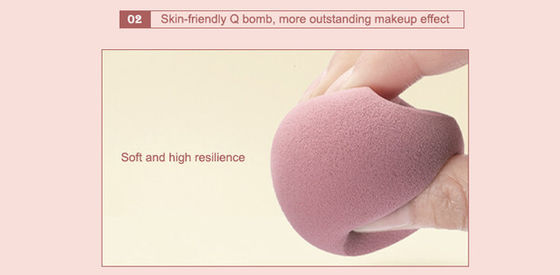 Custom Logo Non Latex Polyurethane Makeup Sponge Egg