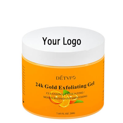 24K Gold Deep Cleanning Organic Exfoliating Face Scrub