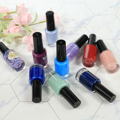 ODM 24 Colors Long Lasting Glitter Non Toxic Nail Polish