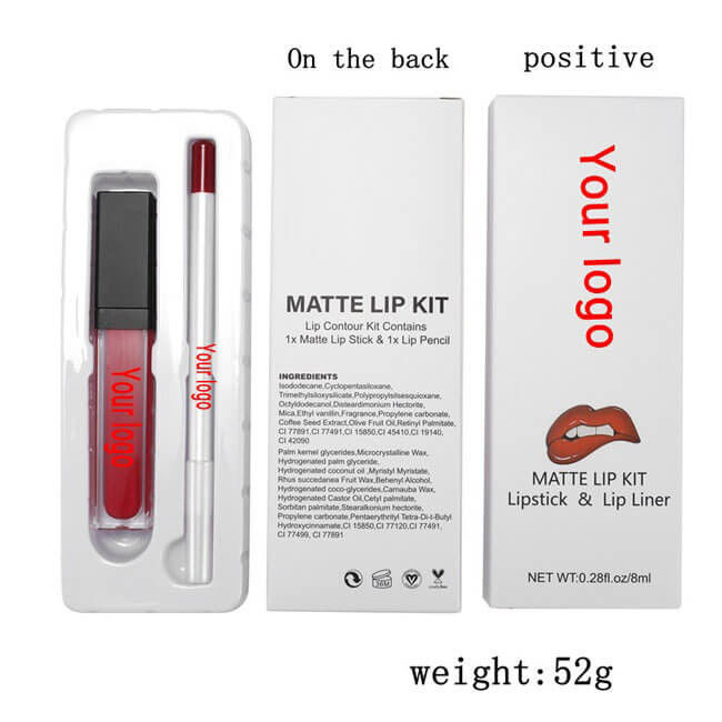 MSDS 12 Colors Private Label Lipstick With Lip Pen