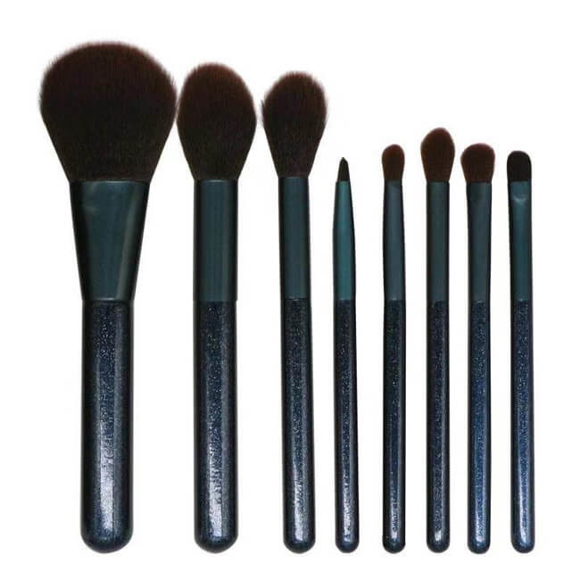 ISO9001 Eight Pieces Synthetic Makeup Brushes Set