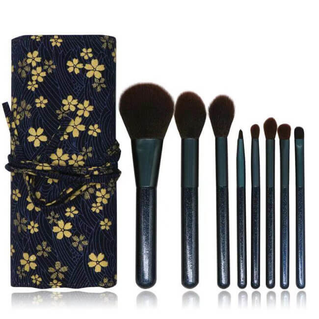 SGS Multifunctional Black Synthetic Hair Makeup Brushes